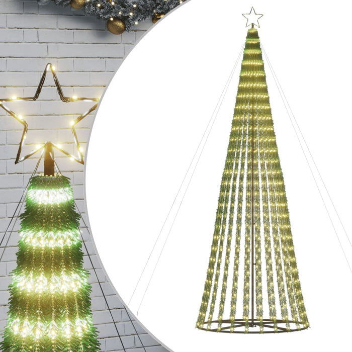 Illuminazione Albero di Natale a Cono con LED 688, 1544, 275 - Varie Dimensioni e Colori