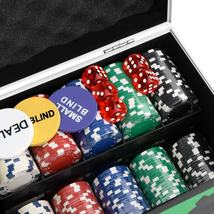 Set di Fiches da Poker 200, 300 e 600 pz in diverse varianti di peso