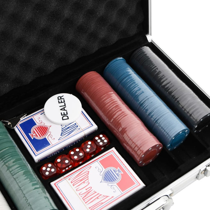 Set di Fiches da Poker 200, 300 e 600 pz in diverse varianti di peso