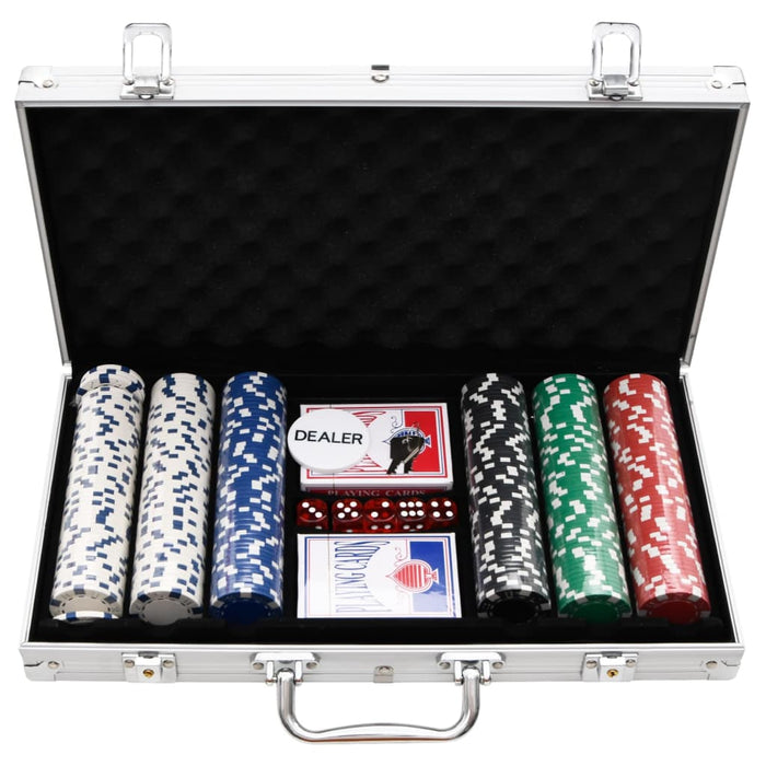 Set di Fiches da Poker 200, 300 e 600 pz in diverse varianti di peso