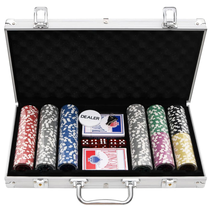 Set di Fiches da Poker 200, 300 e 600 pz in diverse varianti di peso