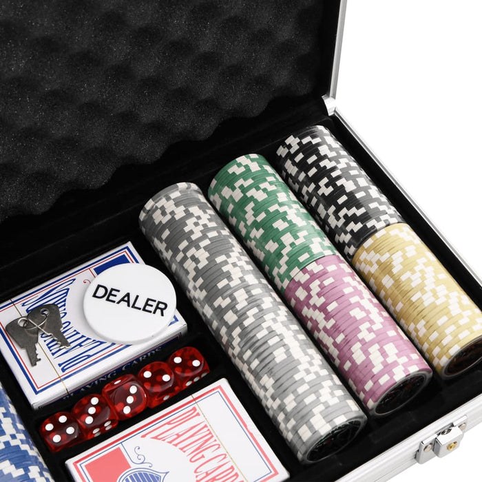 Set di Fiches da Poker 200, 300 e 600 pz in diverse varianti di peso