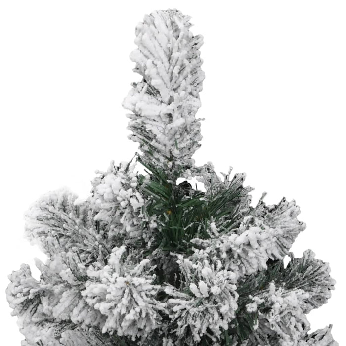 Albero di Natale Artificiale con Neve Fioccata Incernierato