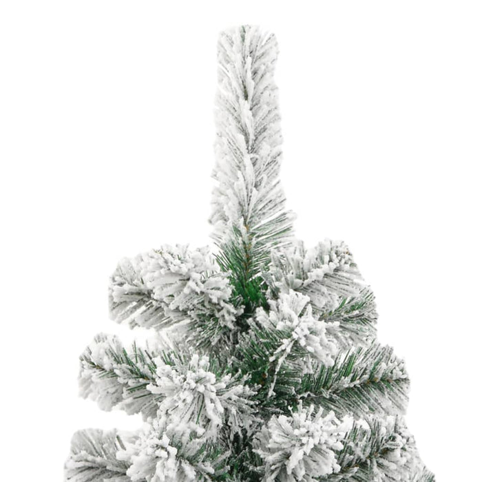 Albero di Natale Artificiale con Neve Fioccata Incernierato