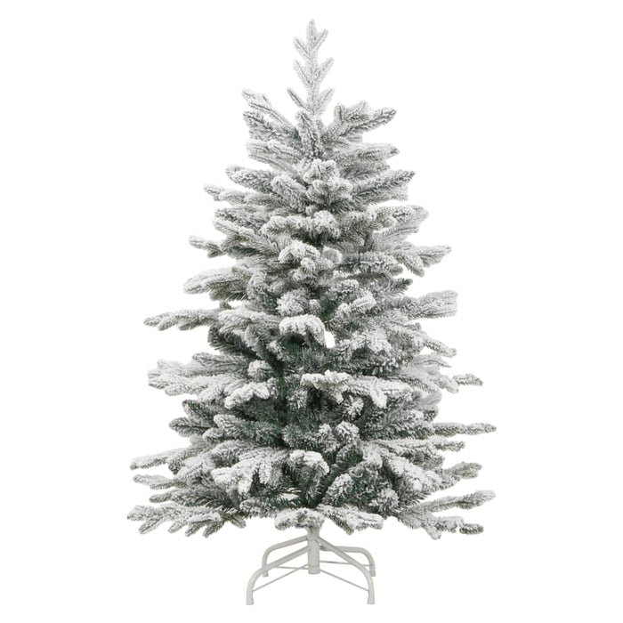 Albero di Natale Artificiale con Neve Fioccata Incernierato