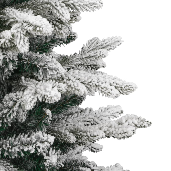 Albero di Natale Artificiale con Neve Fioccata Incernierato