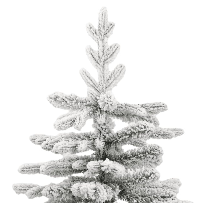 Albero di Natale Artificiale con Neve Fioccata Incernierato