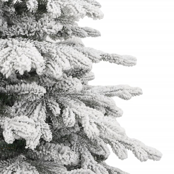 Albero di Natale Artificiale con Neve Fioccata Incernierato