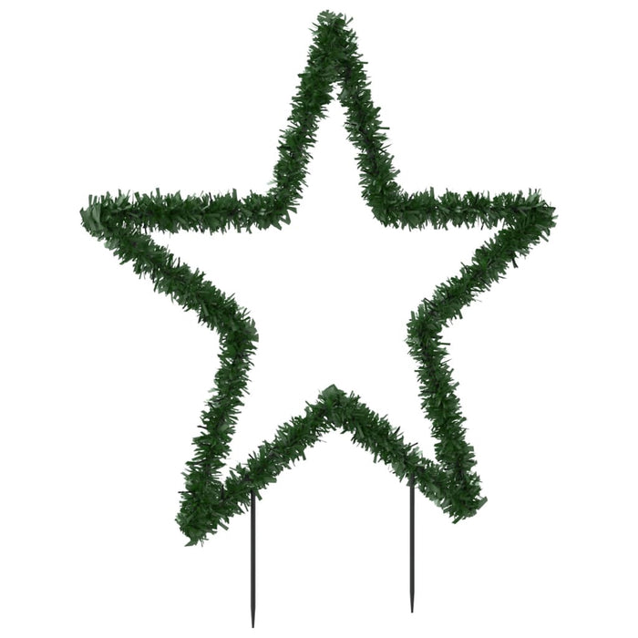 Decorazione Luminosa Natalizia con Picchetti Albero e Stella 50-115LED