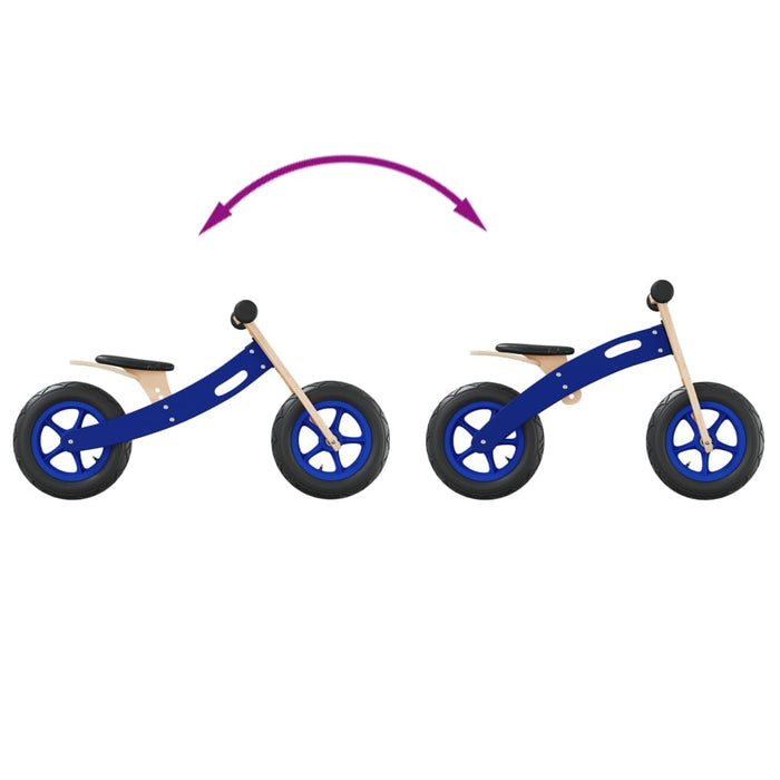 Bicicletta Senza Pedali per Bambini con Pneumatici Aria