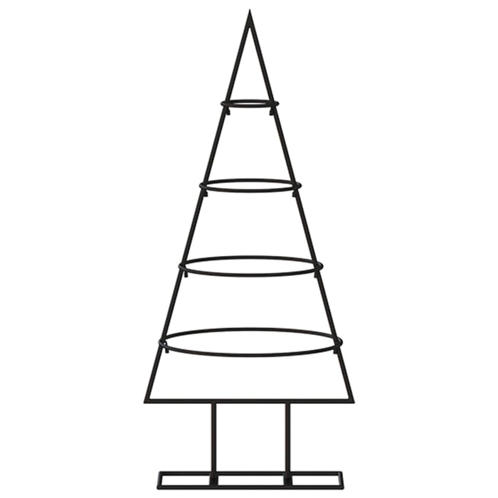 Albero di Natale Decorativo in Metallo Nero di diverse dimensioni