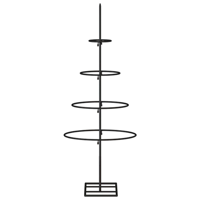 Albero di Natale Decorativo in Metallo Nero di diverse dimensioni