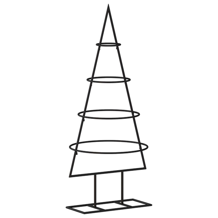 Albero di Natale Decorativo in Metallo Nero di diverse dimensioni