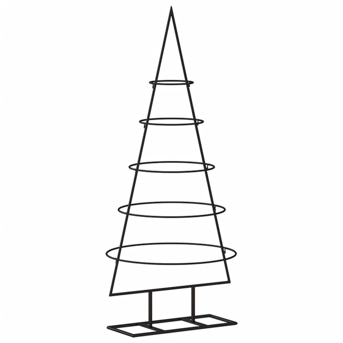 Albero di Natale Decorativo in Metallo Nero di diverse dimensioni