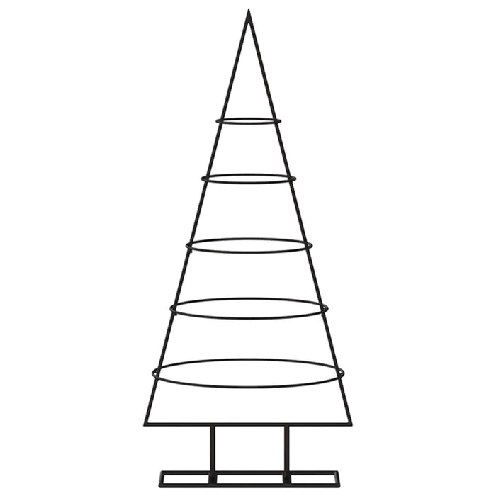 Albero di Natale Decorativo in Metallo Nero di diverse dimensioni