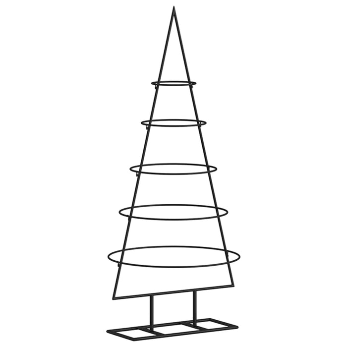 Albero di Natale Decorativo in Metallo Nero di diverse dimensioni