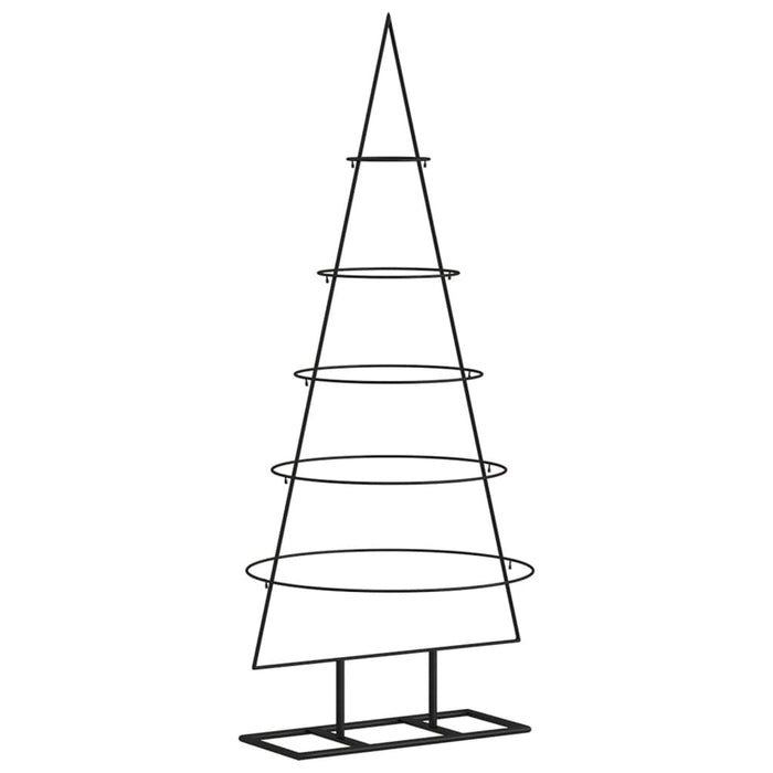 Albero di Natale Decorativo in Metallo Nero di diverse dimensioni