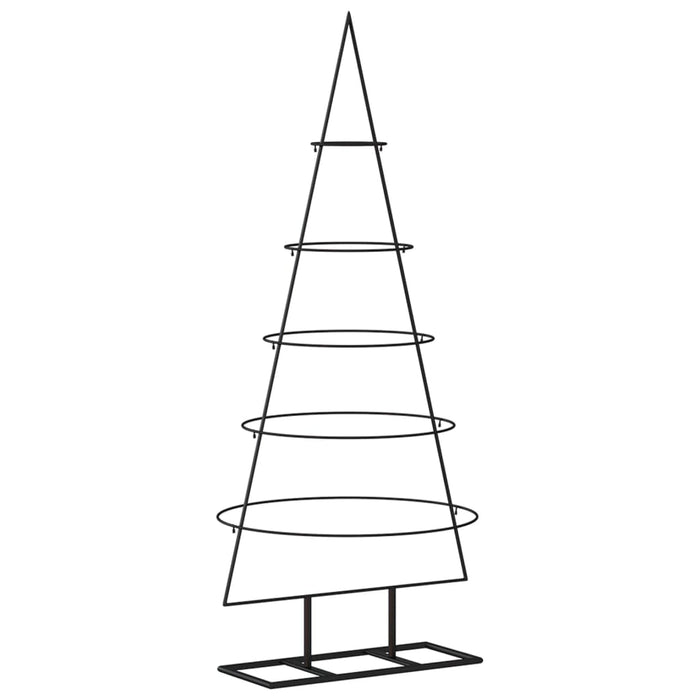 Albero di Natale Decorativo in Metallo Nero di diverse dimensioni