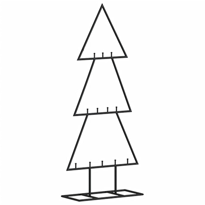 Albero di Natale Decorativo in Metallo Nero di diverse dimensioni