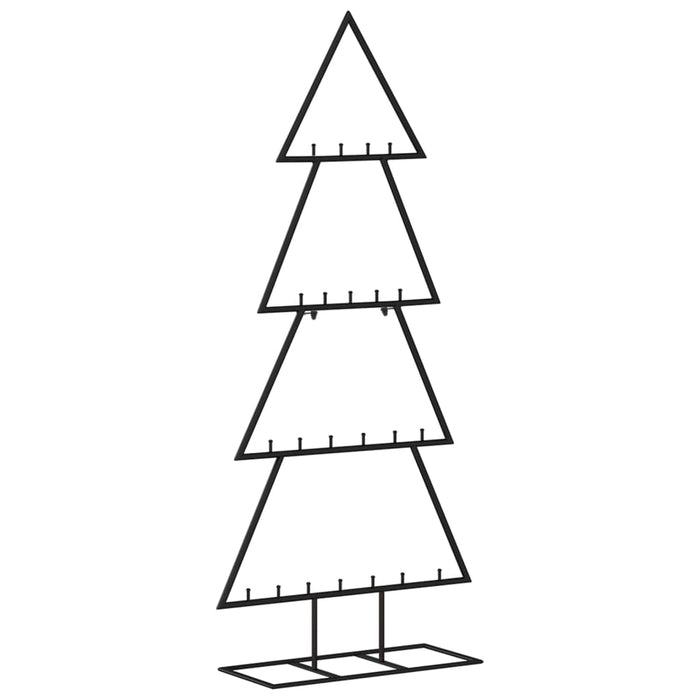 Albero di Natale Decorativo in Metallo Nero di diverse dimensioni