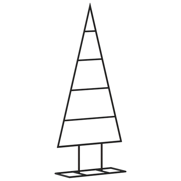 Albero di Natale Decorativo in Metallo Nero di diverse dimensioni