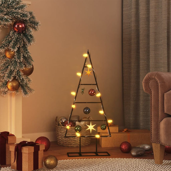 Albero di Natale Decorativo in Metallo Nero di diverse dimensioni