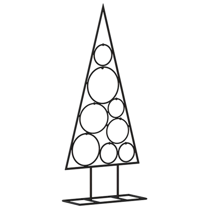 Albero di Natale Decorativo in Metallo Nero di diverse dimensioni