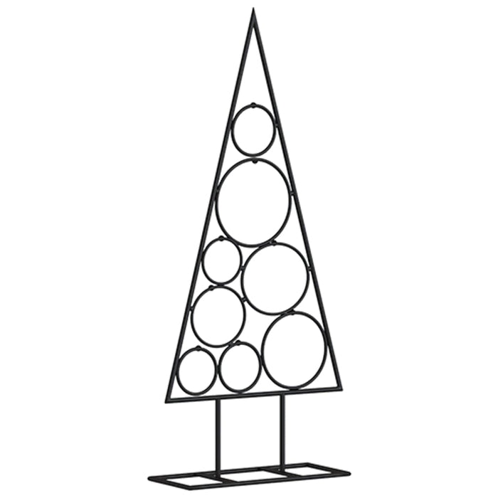 Albero di Natale Decorativo in Metallo Nero di diverse dimensioni