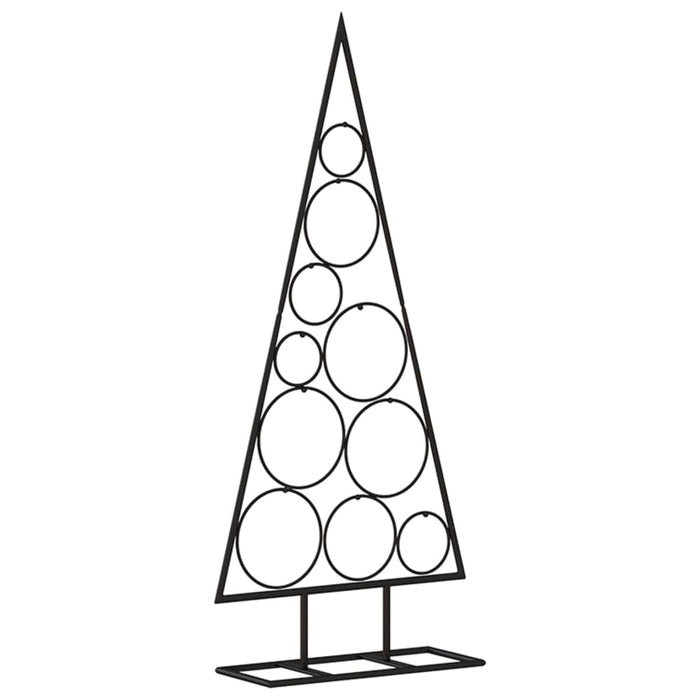 Albero di Natale Decorativo in Metallo Nero di diverse dimensioni