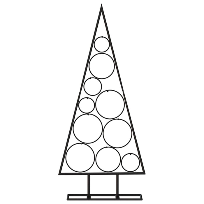 Albero di Natale Decorativo in Metallo Nero di diverse dimensioni