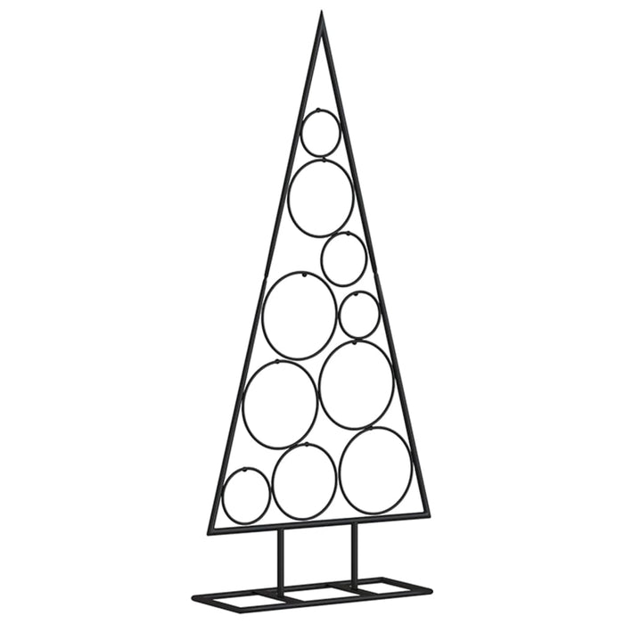 Albero di Natale Decorativo in Metallo Nero di diverse dimensioni