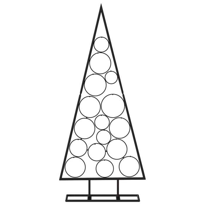 Albero di Natale Decorativo in Metallo Nero di diverse dimensioni