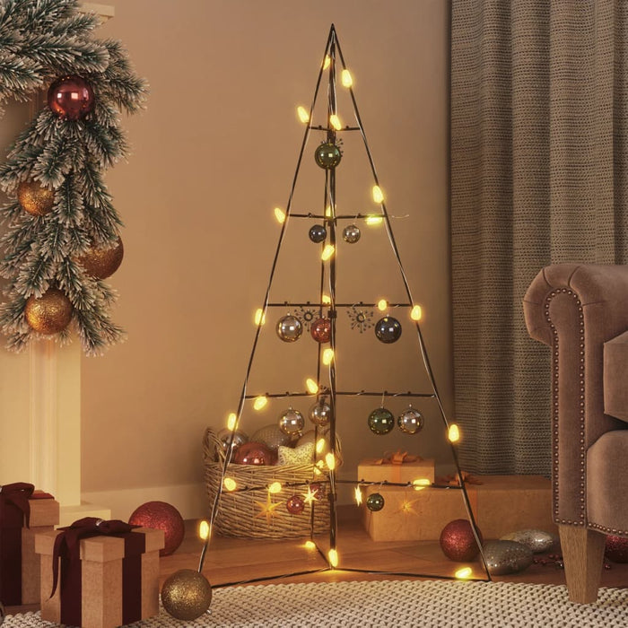 Albero di Natale Decorativo in Metallo Nero di diverse dimensioni