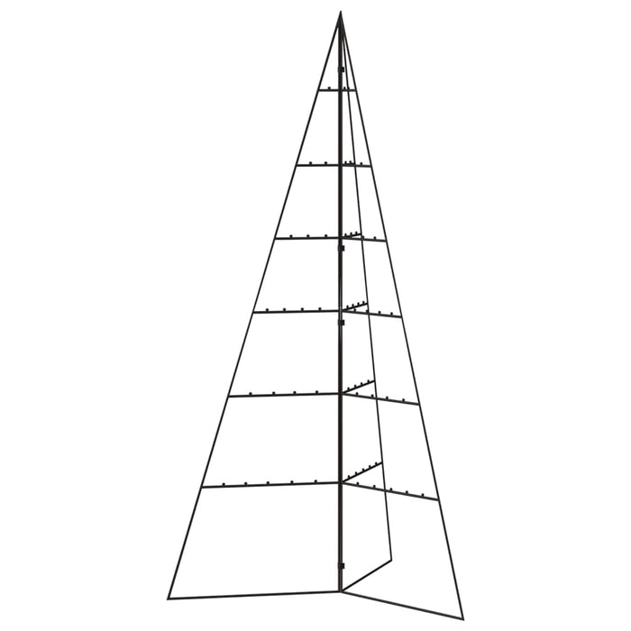 Albero di Natale Decorativo in Metallo Nero di diverse dimensioni