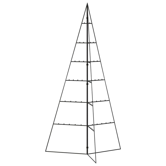 Albero di Natale Decorativo in Metallo Nero di diverse dimensioni