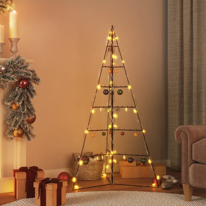 Albero di Natale Decorativo in Metallo Nero di diverse dimensioni