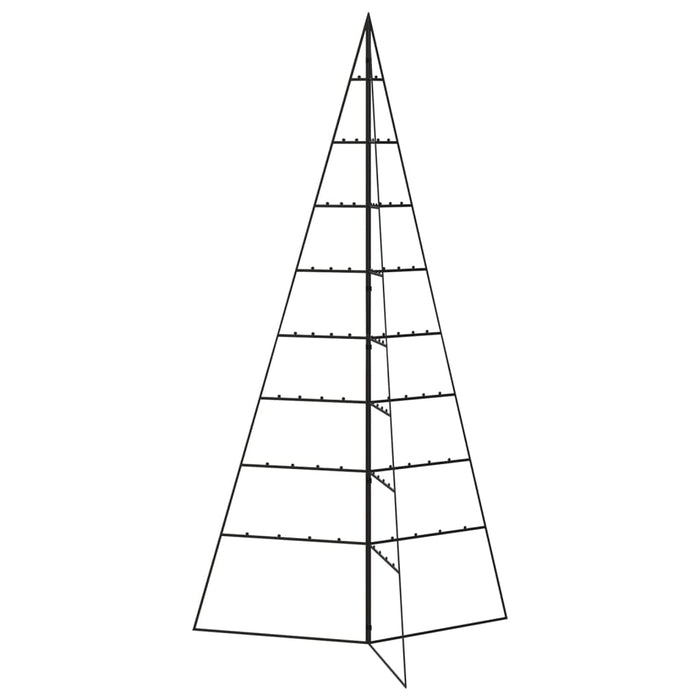 Albero di Natale Decorativo in Metallo Nero di diverse dimensioni