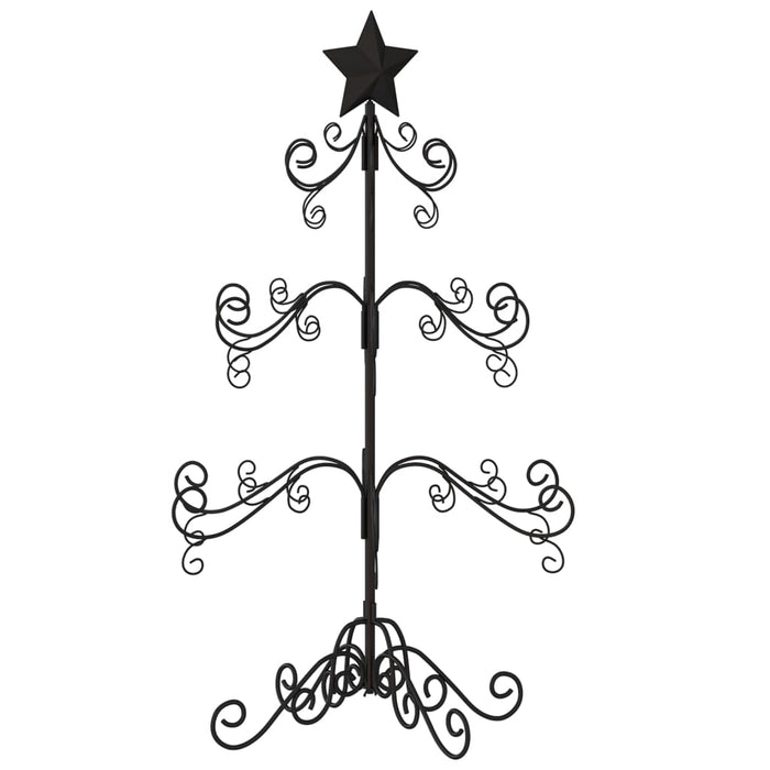 Albero di Natale Decorativo in Metallo Nero di diverse dimensioni