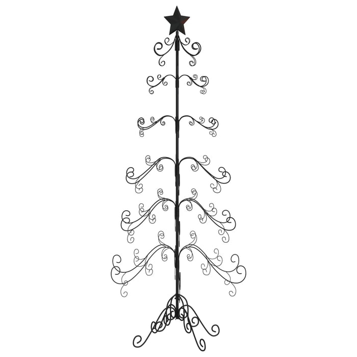 Albero di Natale Decorativo in Metallo Nero di diverse dimensioni