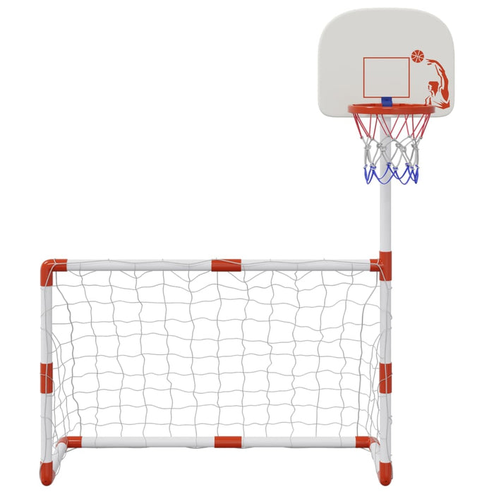 Set da Calcio e Basket per Bambini con Palloni 98x50x70 cm