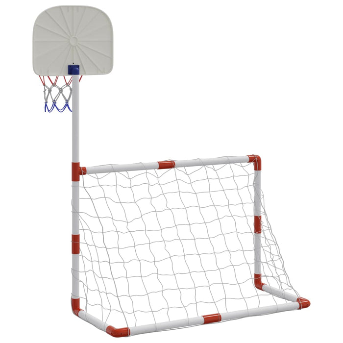 Set da Calcio e Basket per Bambini con Palloni 98x50x70 cm