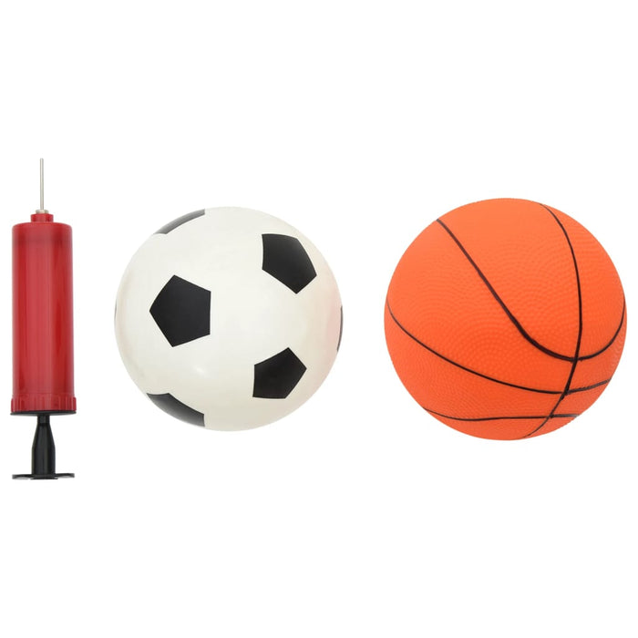 Set da Calcio e Basket per Bambini con Palloni 98x50x70 cm