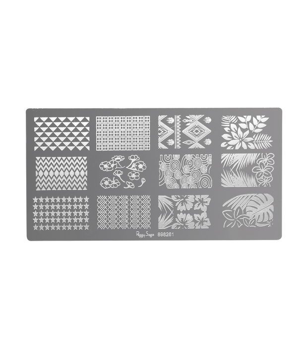 PEGGY SAGE  TAVOLA DI STAMPING NAIL ART 1