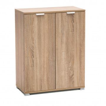 Armadietto in truciolare bilaminato con due ante, dimensioni 60x38x85 cm
