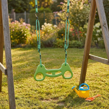 Trapezio in ABS con corde in polietilene multicolor 0,6 kg