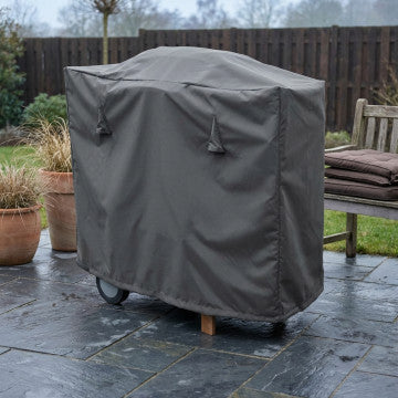 Telo di copertura barbecue XL in poliestere antracite 102x46x92 cm