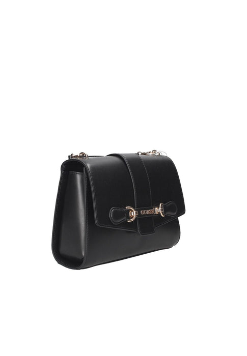 Borsa a Mano Nolana in Ecopelle GUESS con Chiusura Cerniera e Metalleria Oro Pallido