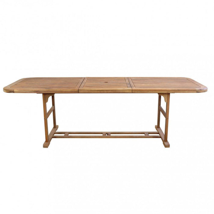 Tavolo Rettangolare Allungabile Acacia 180/240x100 cm