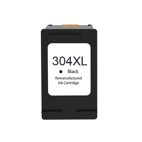 Rigenerato HP 304XL Cartuccia d'Inchiostro Nero - Indicatore Livello Inchiostro - Sostituisce N9K08AE/N9K06AE/B7RT9AE/B7RT7AE
