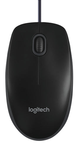 Mouse Ottico USB Logitech B100 Nero